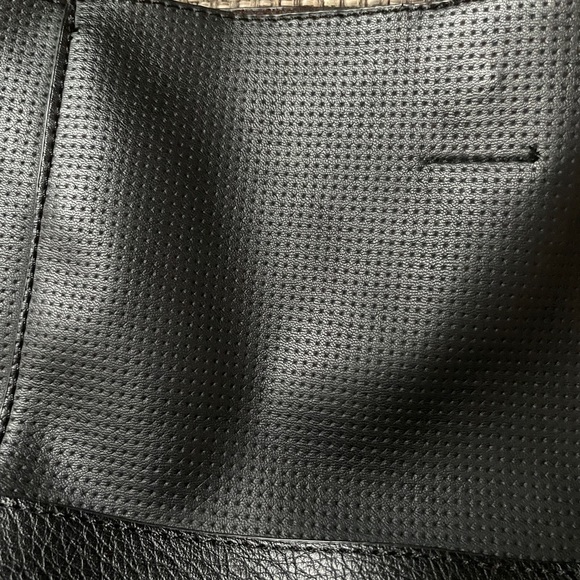 Anthropologie soft leather black bucket tote bag - Picture 3 of 9